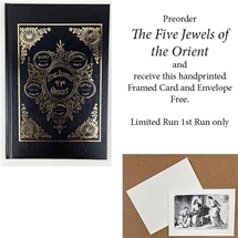 The Five Jewels of the Orient - IN STOCK PLUS  Free Handprinted Card
